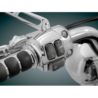 CHROME SWITCH HOUSINGS FOR HARLEY-DAVIDSON