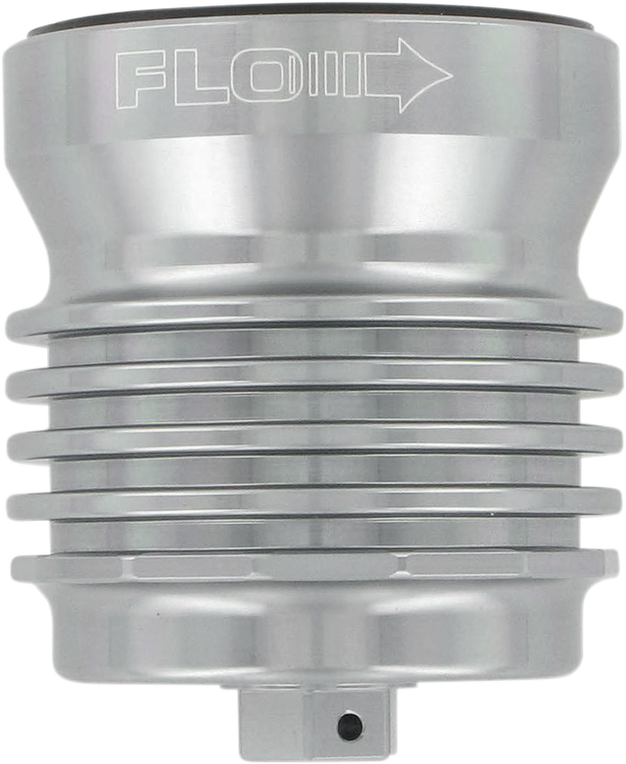 PC RACING FLO STAINLESS STEEL, REUSABLE "SPIN-ON" OIL FILTERS OIL FILTER STAINLESS PCS2