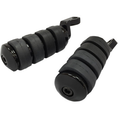 SOFT-RIDE FOOTPEGS AND SHIFTER PEGS FOR HARLEY-DAVIDSON