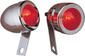 DRAG SPECIALTIES BULLET MARKER LIGHTS WITH SIDE MOUNTS CHR BULLET LGHT RIGHT MT