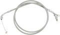 MOTION PRO ARMOR COAT BRAIDED STAINLESS STEEL CABLES AC THR PULL CABLE, YAM