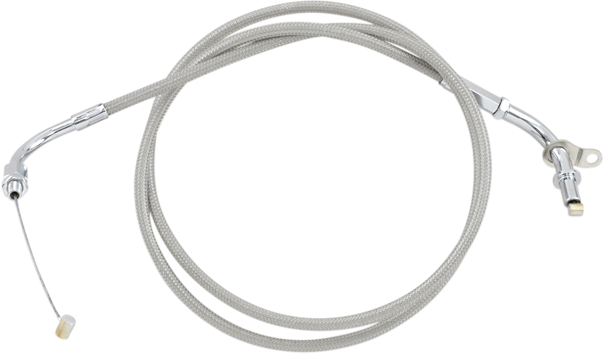 MOTION PRO ARMOR COAT BRAIDED STAINLESS STEEL CABLES AC THR PULL CABLE, YAM