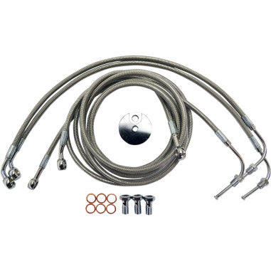 HANDLEBAR CABLE/BRAKE & CLUTCH LINE/WIRE KITS AND COMPONENTS FOR HARLEY-DAVIDSON