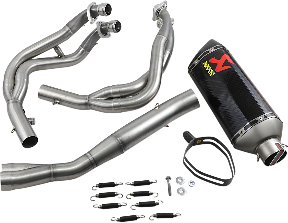 AKRAPOVIC RACING LINE COMPLETE EXHAUST SYSTEMS EXHAUST RAC SS/CF/CF ZX6R