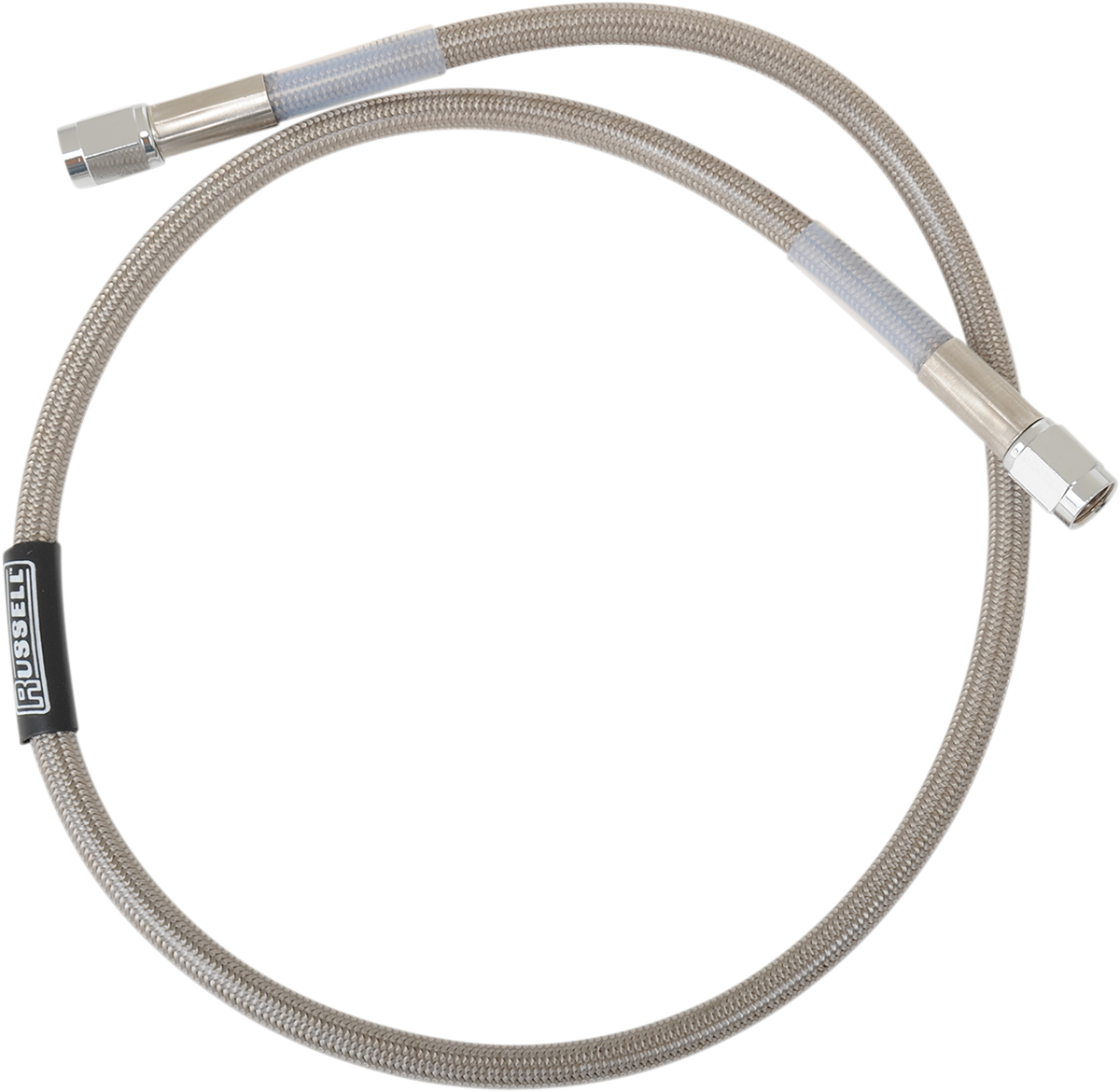 RUSSELL UNIVERSAL BRAIDED STAINLESS STEEL BRAKE LINES SS DOT BRAKE LINE 30"W/CL