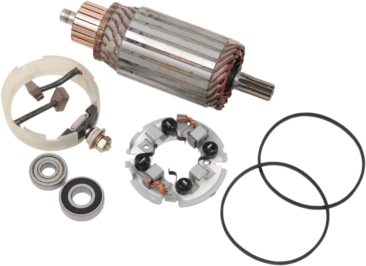 RICK'S MOTORSPORT ELECTRIC STARTER MOTOR REBUILD KITS REBUILD KIT STARTER HON