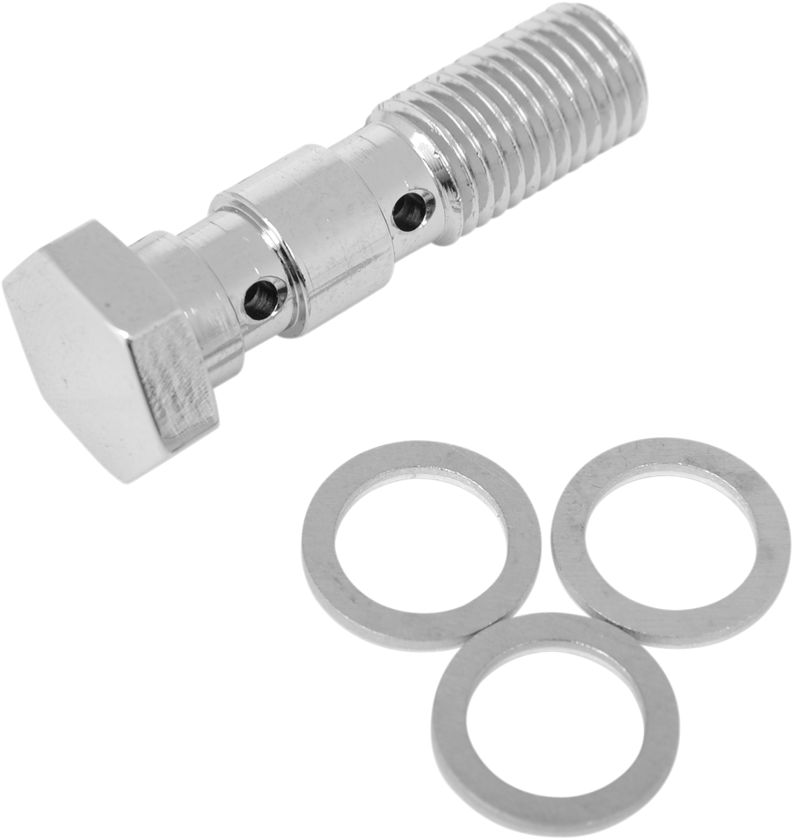 RUSSELL CYCLEFLEX UNIVERSAL BRAKE LINE FITTINGS 10X1MM DBL BANJO BOLT