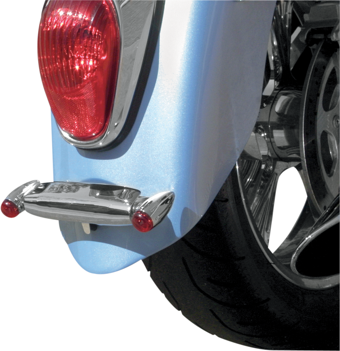BARON REAR TURN SIGNAL MOUNT LICENSE PLATE MOUNT KAW