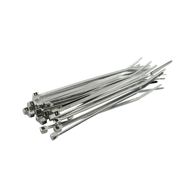 MCS-Kabelbinder. 8" (20 cm). Chrom für Harley Davidson