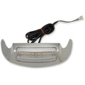 Chrome/Clear/White LED Front Fender Tip Light