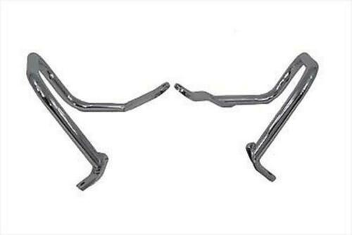 Chrome Rear Frame Guard Set For Harley-Davidson