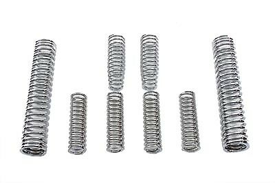 Chrome Fork Spring Set For Harley-Davidson Springer 1988-2012