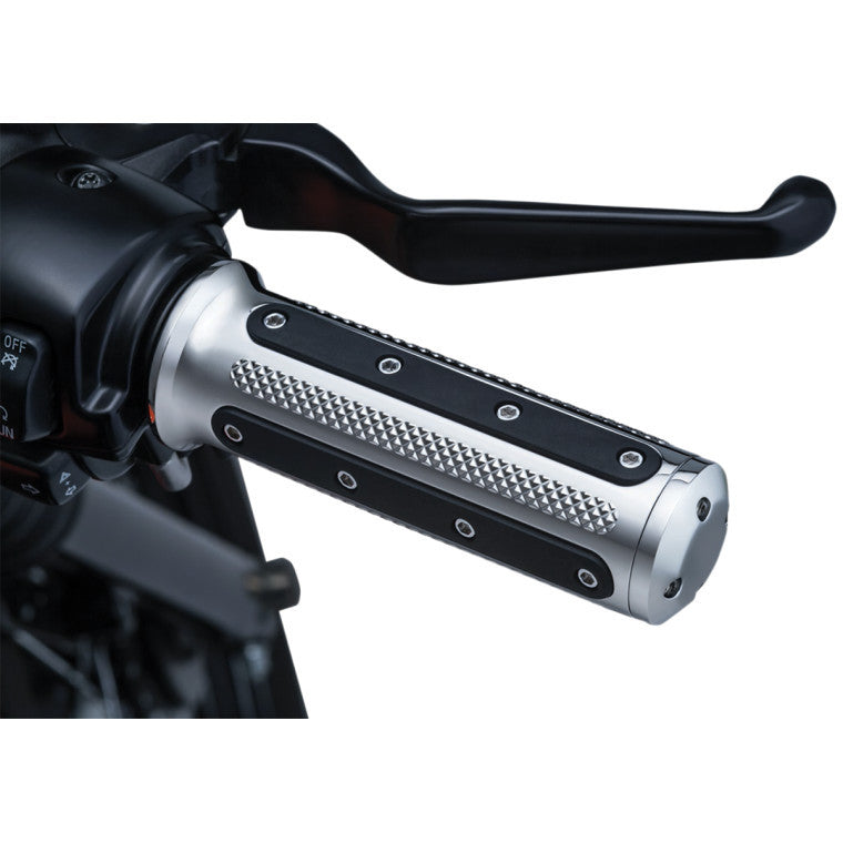Puños Para Harley-Davidson® Kuryakyn Heavy Industry Grips Chrome