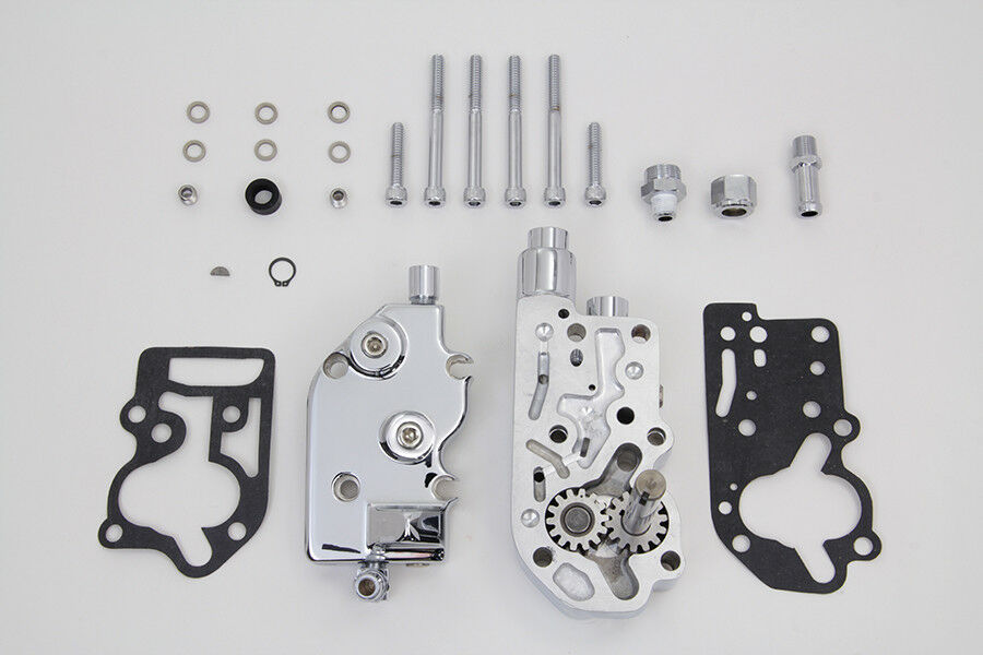 Chrome Oil Pump Assembly For Harley-Davidson