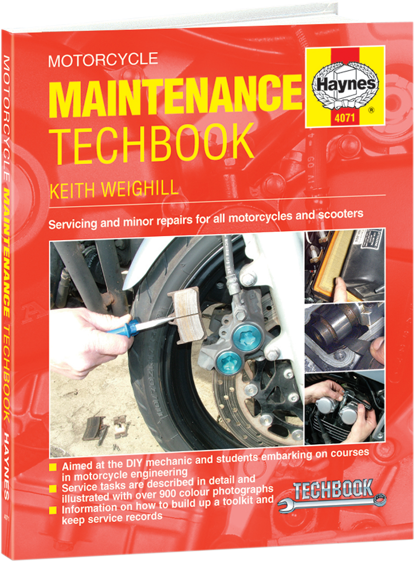 HAYNES MOTORCYCLE MAINTENANCE TECHBOOK MANUAL HAY M/C MNT