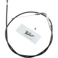 BLACK VINYL THROTTLE AND IDLE CABLES FOR HARLEY-DAVIDSON