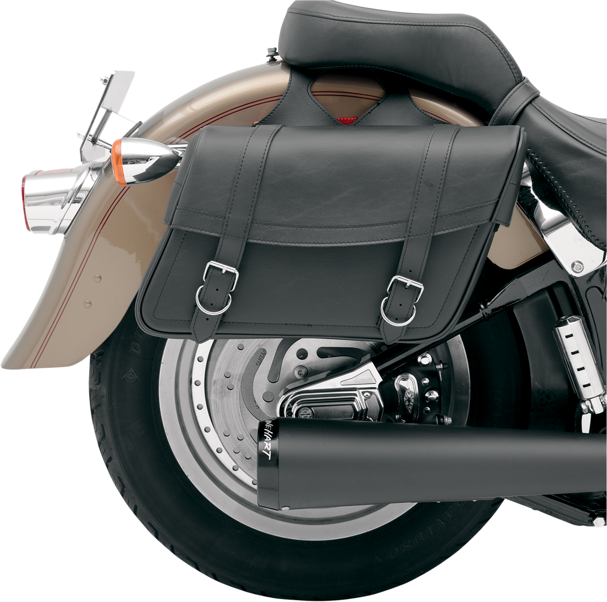 SADDLEMEN HIGHWAYMAN SLANT-STYLE SADDLEBAGS SADDLEBAG SLANT LG