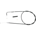 BRAIDED AND BLACK VINYL THROTTLE AND IDLE CABLES FOR HARLEY-DAVIDSON