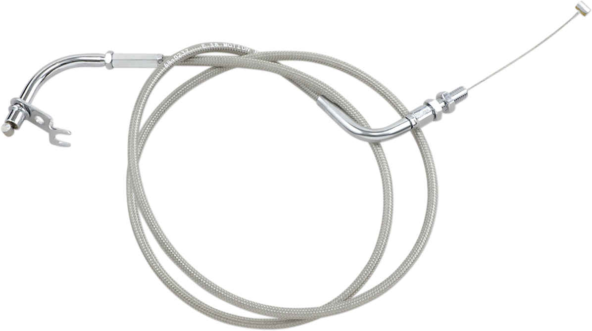 MOTION PRO ARMOR COAT BRAIDED STAINLESS STEEL CABLES CABLE THROTTLE PULL SUZ