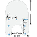REPLACEMENT PLASTIC FOR HARLEY-DAVIDSON® WINDSHIELDS FOR HARLEY-DAVIDSON