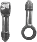 GOODRIDGE BANJO ADAPTERS/BOLTS BANJO 3/8 10MM STRGHT S/S