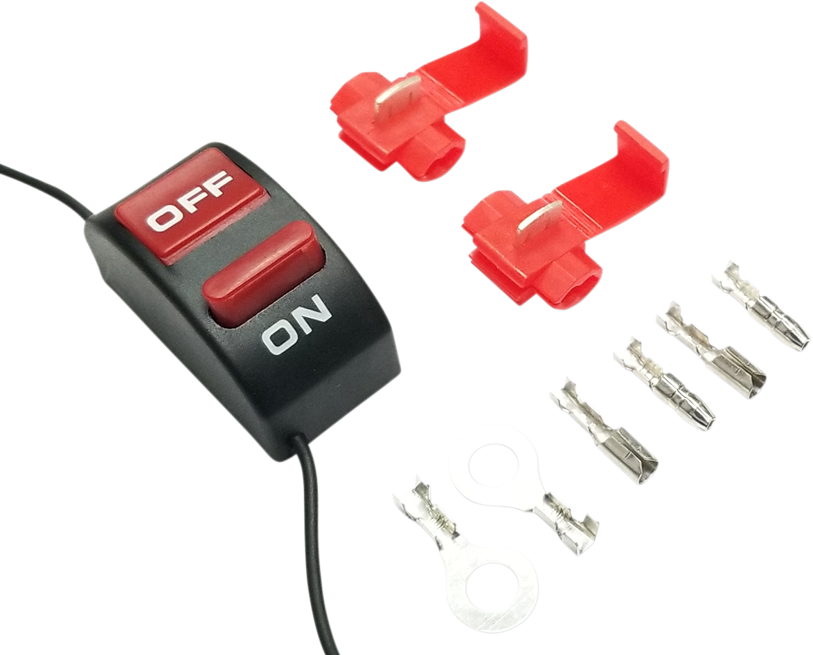 K&S TECHNOLOGIES UNIVERSAL IN-LINE ON/OFF SWITCH ON/OFF SWITCH UNIVERSAL