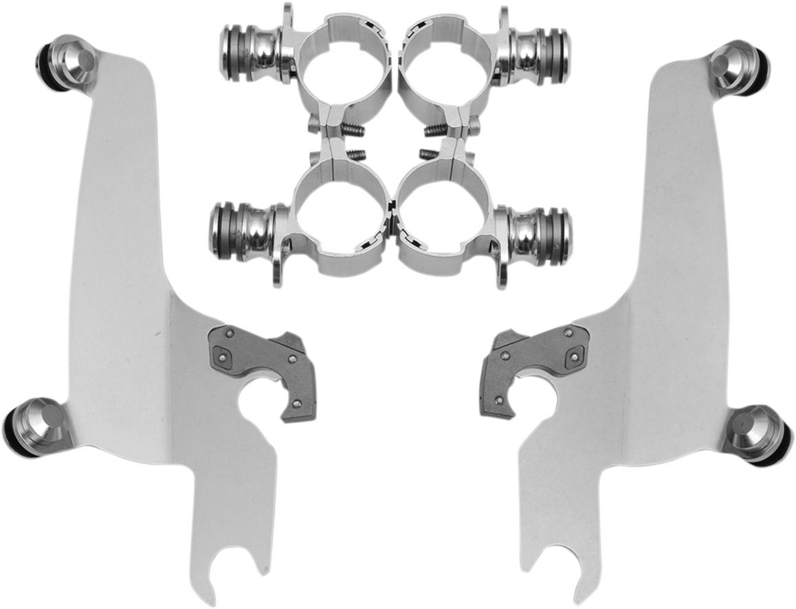 MEMPHIS SHADES METRIC NO-TOOL TRIGGER-LOCK MOUNT KITS FOR SPORTSHIELDS MNT KIT S/S VT1300CS SABR
