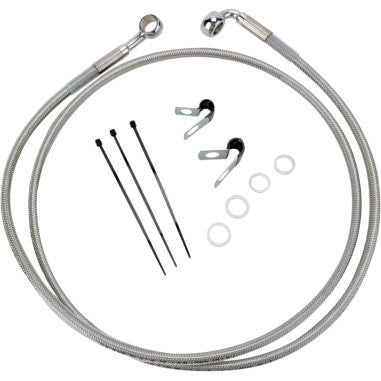 EXTENDED LENGTH STAINLESS STEEL BRAKE LINE KITS FOR HARLEY-DAVIDSON