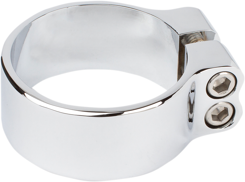 ARLEN NESS SUPER CLAMPS FOR SLIP-ON MUFFLERS FOR HARLEY-DAVIDSON  Chrome Super Clamps For Slip-On Mufflers