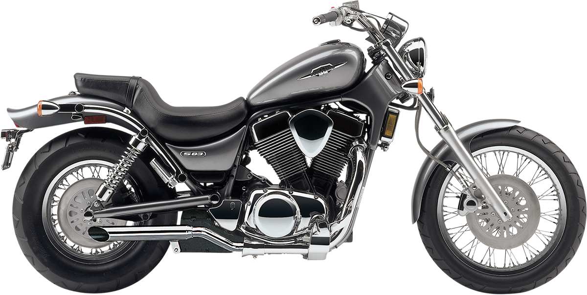 COBRA COMPLETE SLIP-ON MUFFLERS FOR METRIC CRUISERS BLVD MUFFLR VS1400 DS S/C