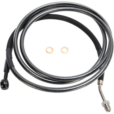 BRAIDED DOT HYDRAULIC CLUTCH LINES FOR HARLEY-DAVIDSON