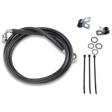EXTENDED LENGTH STAINLESS STEEL BRAKE LINE KITS FOR HARLEY-DAVIDSON