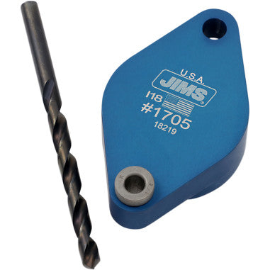 EXHAUST STUD DRILL PLATE FOR HARLEY-DAVIDSON