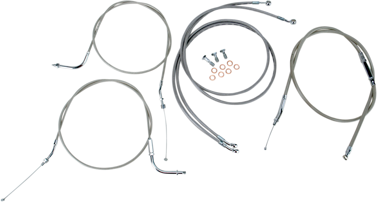 BARON HANDLEBAR CABLE AND LINE KITS CBL LINE KT 12" RDSTR04-8