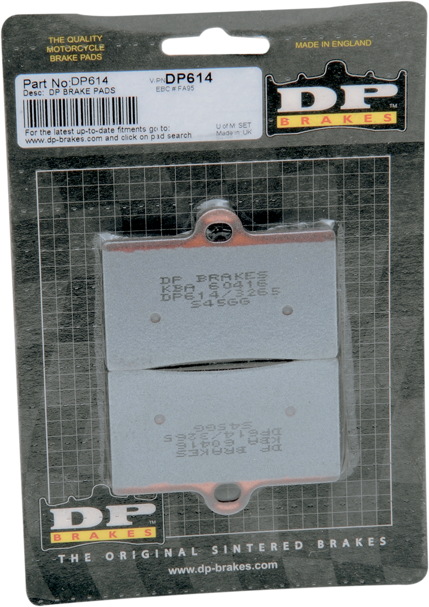 DP BRAKES BRAKE SHOES PAD, APR/BIM/DUC, FRT
