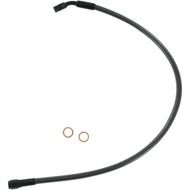 DESIGNER SERIES DOT BRAIDED NON-ABS FRONT BRAKE LINE KITS FOR HARLEY-DAVIDSON