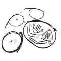 Burly B30-1195 black vinyl cable and brake line kit for 12" jail bars