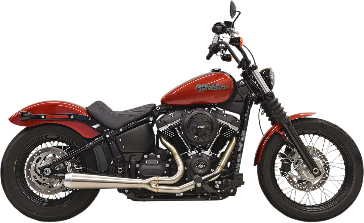 BASSANI XHAUST ROAD RAGE III 2-INTO-1 EXHAUST SYSTEMS FOR HARLEY-DAVIDSON 2018 Stainless Road Rage 2-Into-1 Exhaust System
