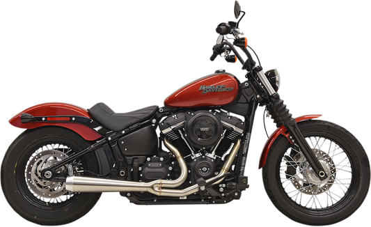 BASSANI XHAUST ROAD RAGE III 2-INTO-1 EXHAUST SYSTEMS FOR HARLEY-DAVIDSON 2018 Stainless Road Rage 2-Into-1 Exhaust System