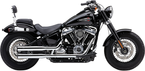 COBRA 3" RPT SLIP-ON MUFFLERS FOR HARLEY-DAVIDSON 2018 Chrome 3" RPT Slip-On Mufflers