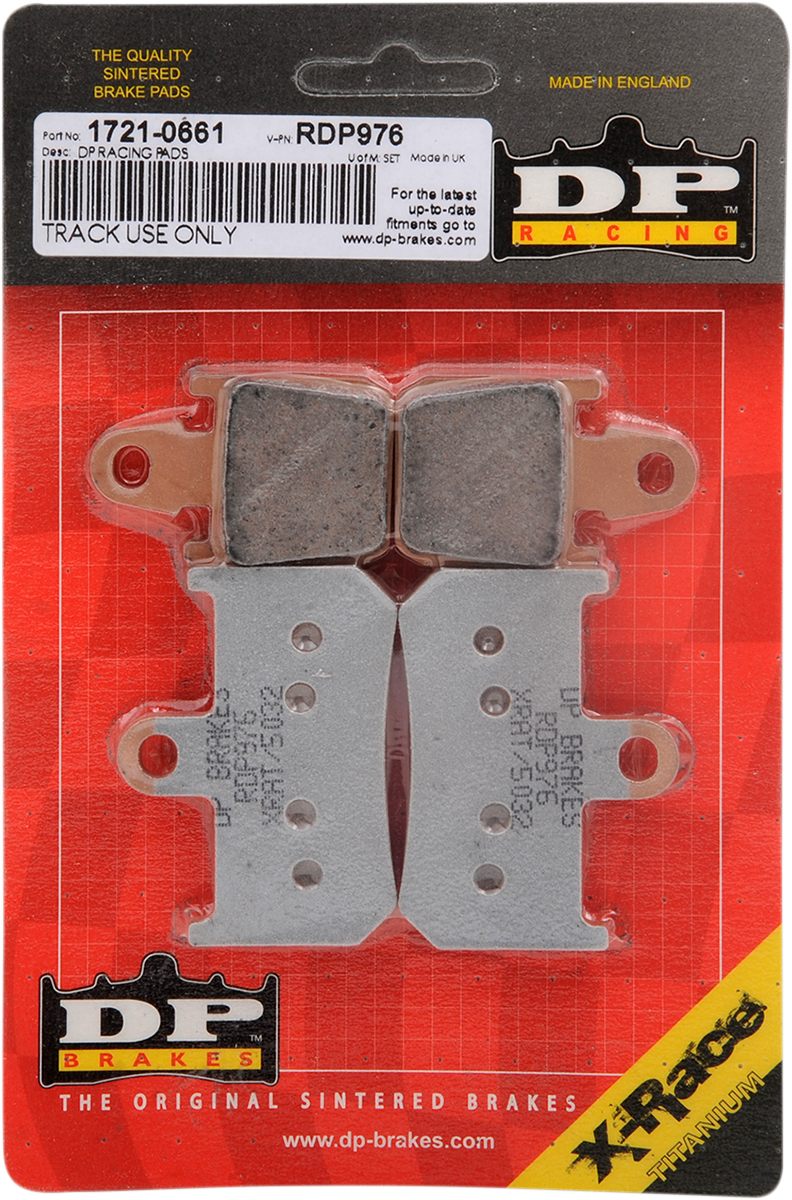 DP BRAKES BRAKE SHOES BRAKE PAD DP STRT RDP976