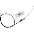 BLACK VINYL THROTTLE AND IDLE CABLES FOR HARLEY-DAVIDSON