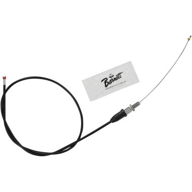 BLACK VINYL THROTTLE AND IDLE CABLES FOR HARLEY-DAVIDSON