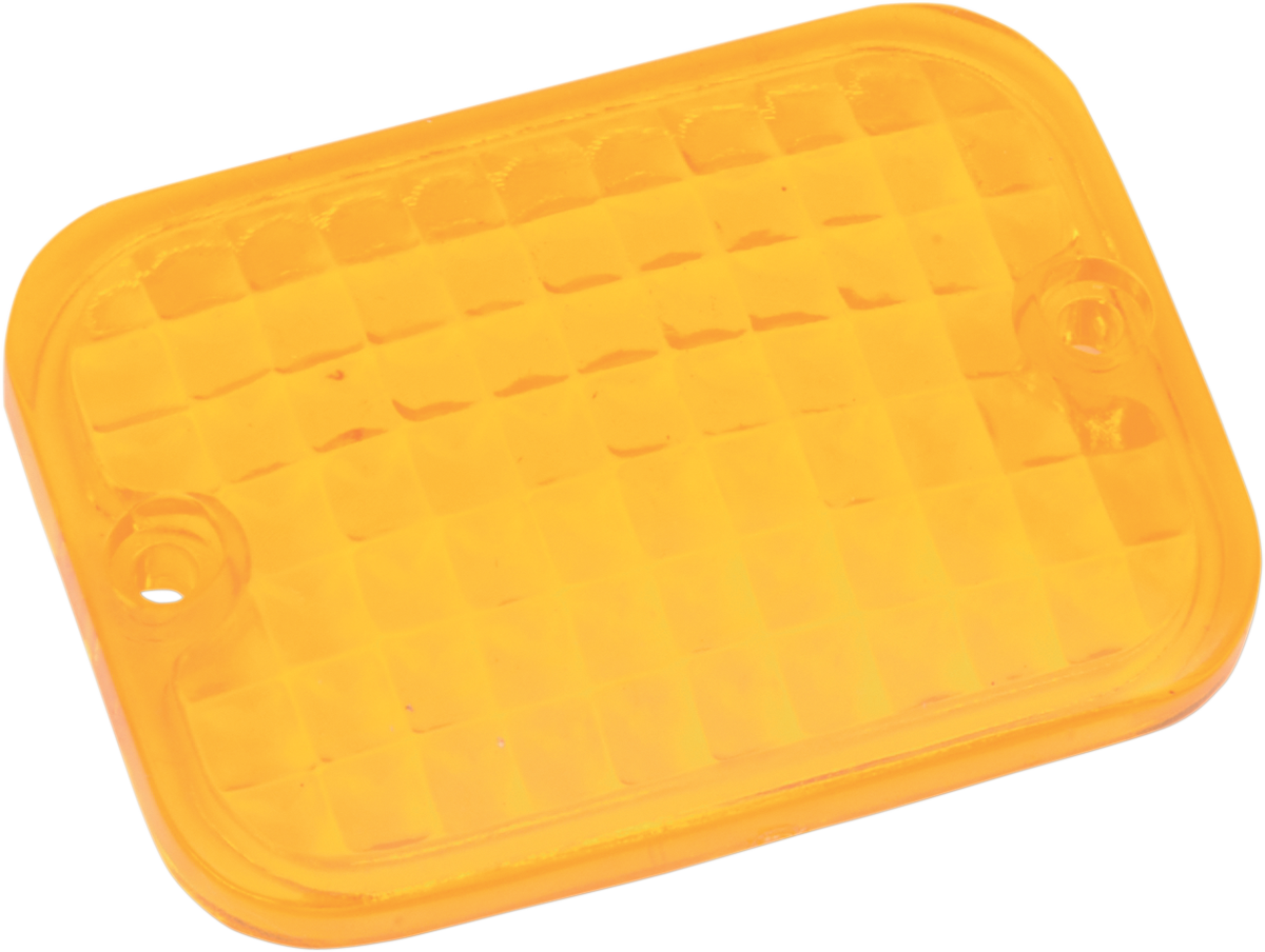 DRAG SPECIALTIES RECTANGULAR MARKER LIGHTS LENS REPL RECTANGULAR AMB