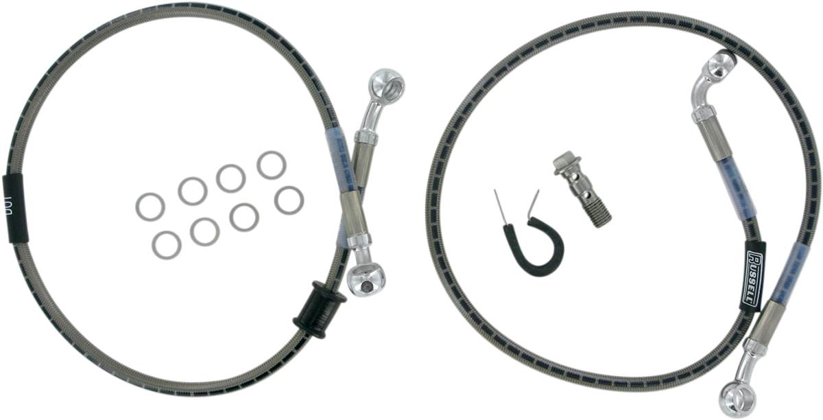 RUSSELL CYCLEFLEX™ BRAKE LINES LINE BRK RACE 07-8GXR1000