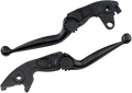 POWERSTANDS RACING ADJUSTABLE LEVERS AND SETS LEVER SET JRNY GLDWG BLK