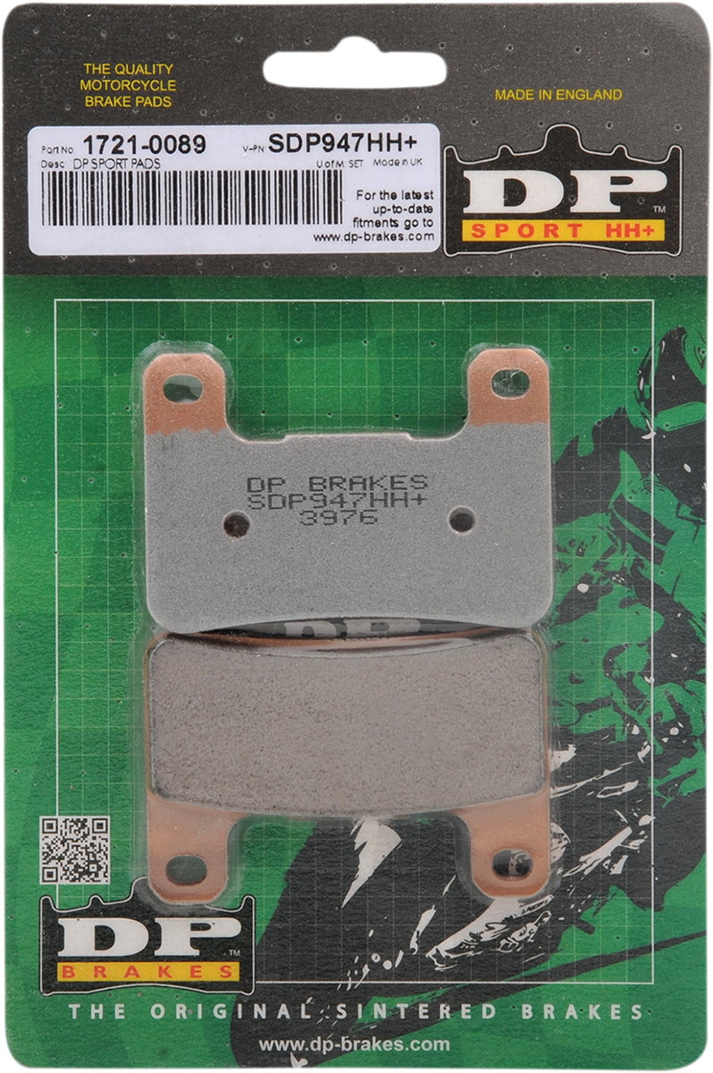 DP BRAKES BRAKE SHOES BRAKE PAD SINTERED SDP947