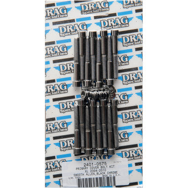 BLACK CHROME SOCKET-HEAD BOLT SETS FOR HARLEY-DAVIDSON