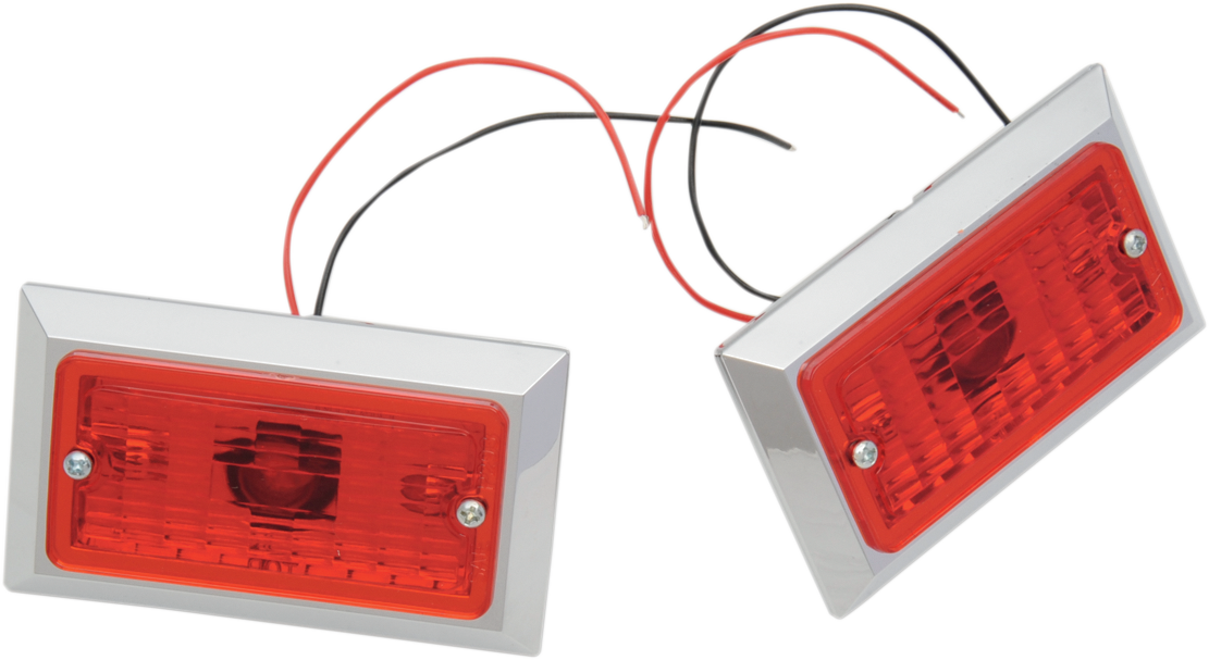 CHRIS PRODUCTS MARKER LIGHTS MARKER LIGHT DUAL RED 2PK