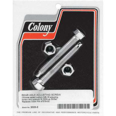 REAR AXLE ADJUSTER BOLTS FOR HARLEY-DAVIDSON